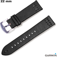 Bracciale Nero 22mm per orologio connesso Garmin \ Spedizione Gratuita