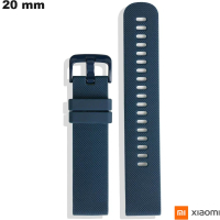 Kaufen Sie Xiaomi 20 mm Blau Silikon Smartwatch-Armband