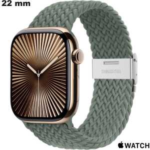 Pulseira trançada 22mm Verde Apple Watch: Frete Grátis a partir de 20€