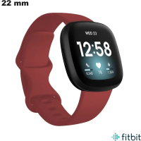 Bracelet Caoutchouc de montre connectée FitBit 22mm pas cher