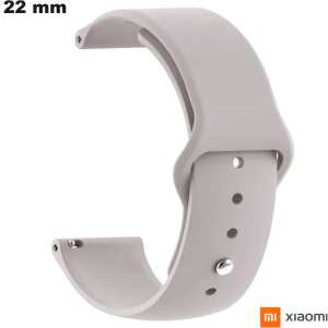 Pulsera de reloj inteligente de silicona Xiaomi gris de 22 mm barata