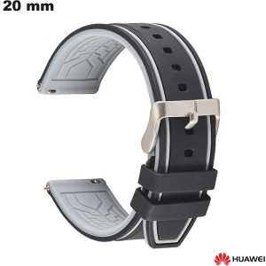 Comprar Bracelete para relógio inteligente Huawei Silicone Preto 20 mm