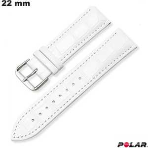 Bracelet montre intelligente 22mm effet croco Polar pas cher