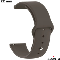 Pulsera de caucho barata de 22 mm Suunto gris # Envío gratis a partir de 20€