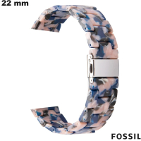 Verkauf Fossil Rose 22mm Smartwatch Armband aus Harz