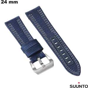 Bracelete de relógio conectado de Nylon Azul Suunto 24 mm barato