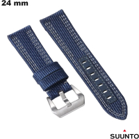 Bracelete de relógio conectado de Nylon Azul Suunto 24 mm barato
