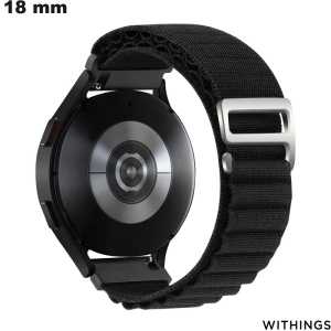 Vendita Bracciale Nero 18mm Withings per orologio intelligente in Nylon