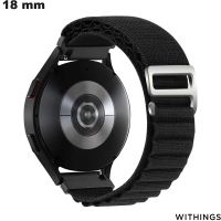 Vente Bracelet Negro 18mm Withings de reloj inteligente de Nylon