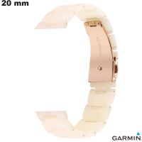 Venta de Pulsera de Resina para Reloj Inteligente Garmin de 20 mm Blanca