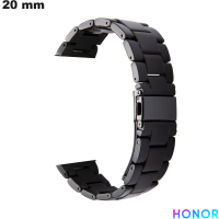 Verkoop 20 mm slimme horloge-armband Honor Zwart Hars
