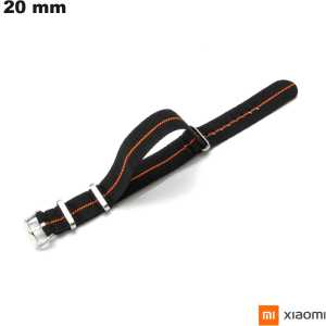 Bracciale 20mm Xiaomi Noir smartwatch Tessuto | Spedizione in 24h