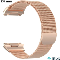 Venda de Bracelete de Aço Inoxidável FitBit Dourado Rosa (Ionic, ...)