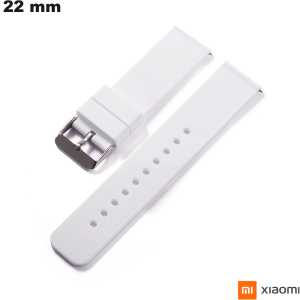 White Rubber Watch Strap 22mm Xiaomi | Fast Delivery