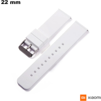White Rubber Watch Strap 22mm Xiaomi | Fast Delivery