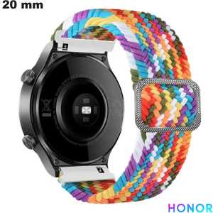 Armband Honor Mehrfarbig Stoff Uhr 20 mm / Versandkosten 3,99€