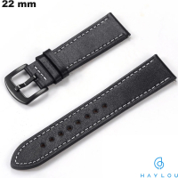 Sale Black Bracelet Smartwatch Genuine Leather Haylou