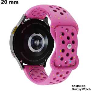 Verkoop Samsung smartwatch band 20 mm Roze luchtig