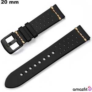 Amazfit 20 mm schwarze Smartwatch-Armband günstig