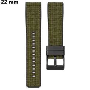 Trendy Green Watch Strap Silicone 22mm # Shipping within 24h
