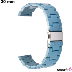 Blue Resin Bracelet 20mm Amazfit Watch