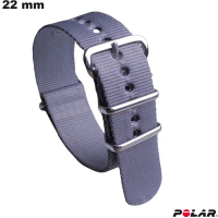 Polsar Armband Grijs 22 mm / Beste Prijs