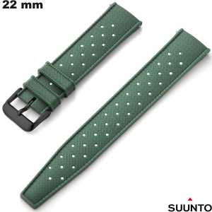 22mm Green Suunto Bracelet for Silicone Watch: Free Shipping