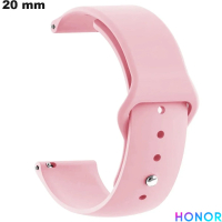 Venda de Bracelete de Relógio Inteligente Honor 20 mm Silicone Rosa