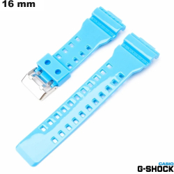 Silicone Bracelet 16 mm Blue Casio G-Shock Watch
