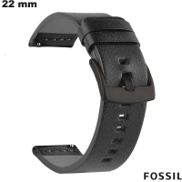 Venda de Bracelete de 22 mm Reposição em Couro Sintético para Relógio Fossil