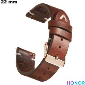 Buy Genuine Leather Smart Watch Strap 22 Honor