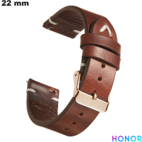 Koop Echte Leren Armband voor 22 mm Honor Smartwatch