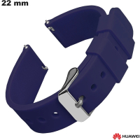Armband für Huawei-Uhr Silikon Blau 22 mm # Versandkosten 3,99 €