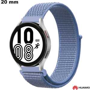 Pulsera de 20 mm para reloj Huawei Azul de Tela | Envío a 3,99€