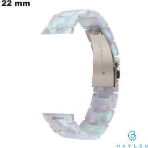 Armband Haylou Wit Hars 22 mm voor horloge | Verzending binnen 24 uur
