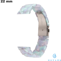 Armband Haylou Weiß Harz 22 mm Uhr | Versand in 24h