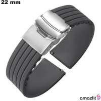 Bracciale 22mm Gris Amazfit orologio intelligente Silicone di qualità