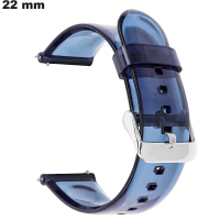 Pulsera reloj Transparente 22mm Policarbonato / Entrega Rápida