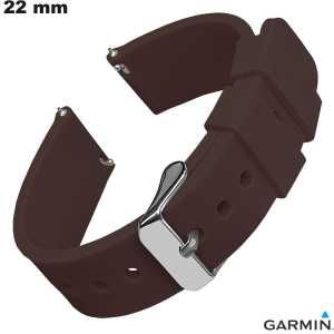 Sale Rubber Bracelet 22mm Brown Garmin Smartwatch