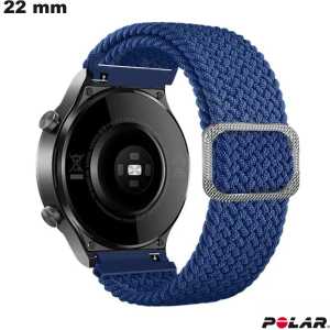 Pulseira 22mm Nylon Polar Azul original: Qualidade Premium
