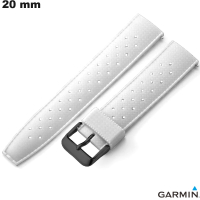 Pulsera de caucho Garmin 20 mm blanca, reloj inteligente de calidad