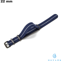 Bracelet de montre Tissu Bleu Haylou 22mm (GST Lite, RS3) pas cher