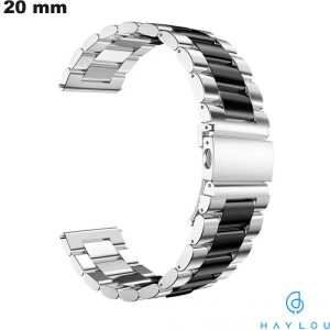 Pulsera de 20 mm para smartwatch Haylou en acero inoxidable de calidad
