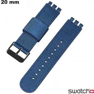 Bracciale Swatch Blu 20mm Nylon per orologio # Miglior Prezzo