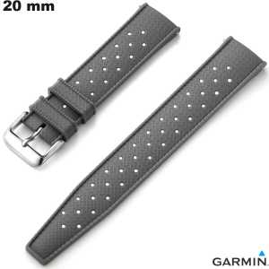 Pulsera de caucho gris para reloj inteligente Garmin barato