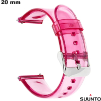 Bracelet 20mm Suunto de smartwatch PVC Transparent de qualité