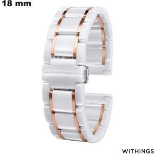 Sale of White Withings Smartwatch Bracelet Ceramic 18 mm