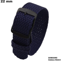 Quality Nylon 22mm Blue Samsung Smartwatch Bracelet