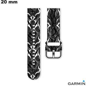 Armband Silikon Uhr Muster 20mm Tribal Garmin von hoher Qualität