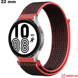 Pulsera OnePlus de reloj Negro Nylon 22 mm